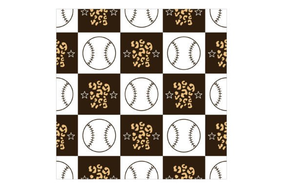 Baseball Seamless Pattern: Graphics and Patterns