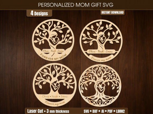 Mother S Day Laser Cutting: A Mom Tree SVG Review