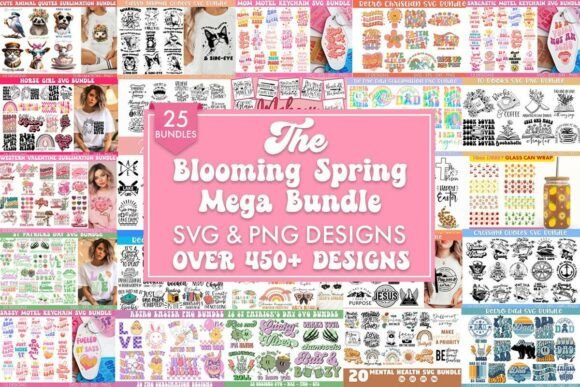 The Blooming Spring Mega Bundle: Branding Essentials